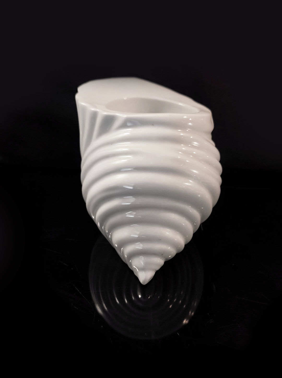 Vintage Keramikdose Shell