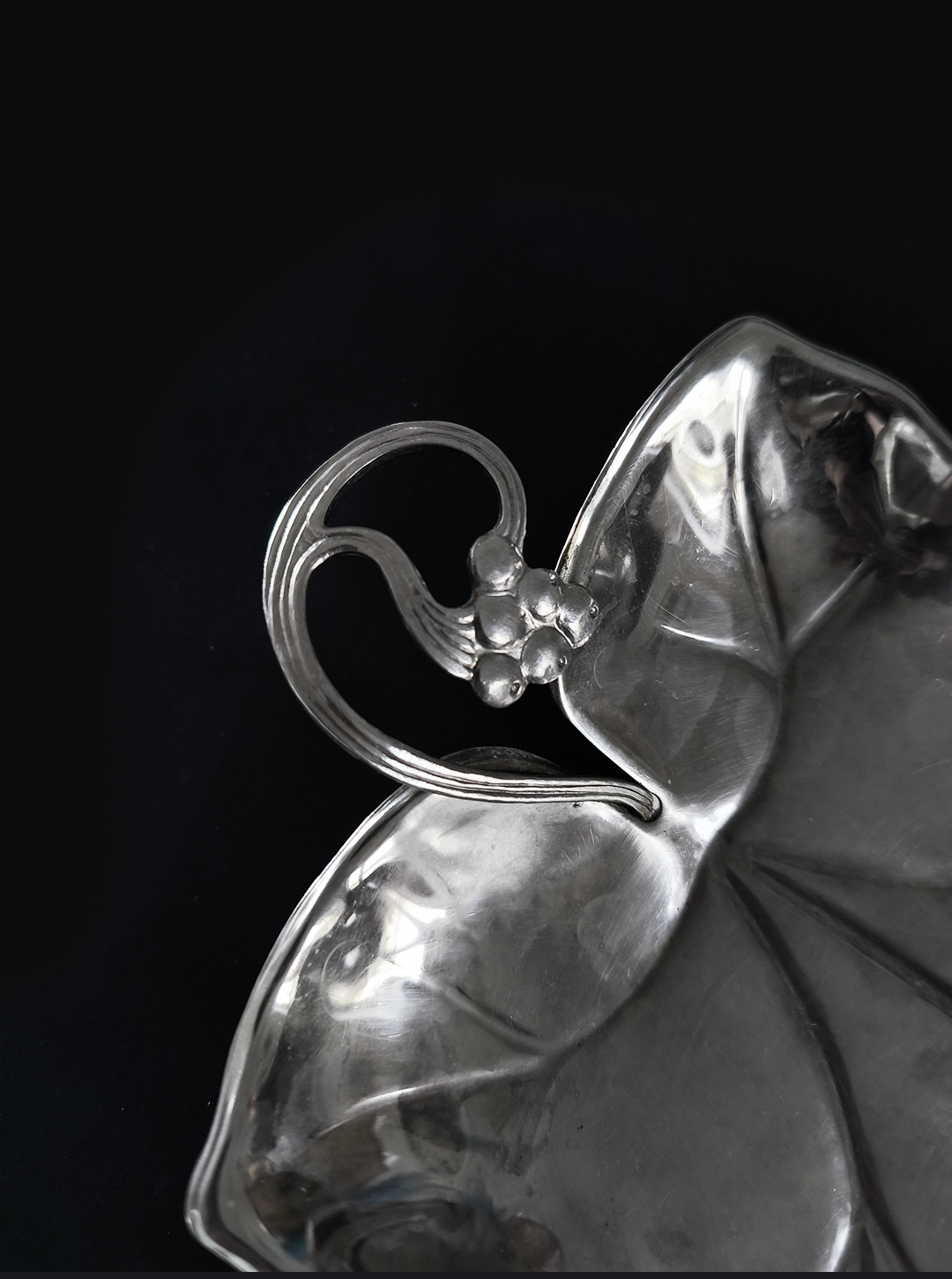 Vintage Vide-poche Weinblatt