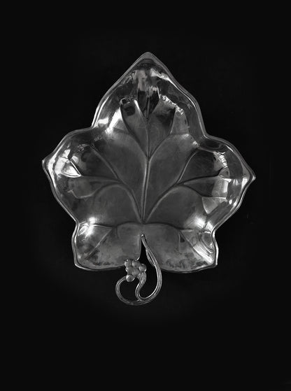 Vintage Vide-poche Weinblatt