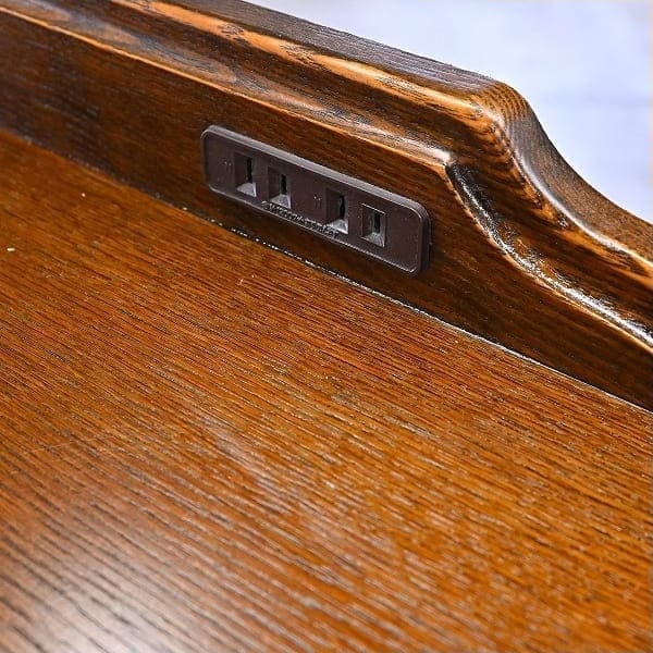 Vintage Frisiertisch CONTINUE von Matsunaga Kobo für IDC Otsuka Möbel, Eiche, Spiegel, gebraucht