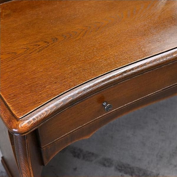Vintage Frisiertisch CONTINUE von Matsunaga Kobo für IDC Otsuka Möbel, Eiche, Spiegel, gebraucht