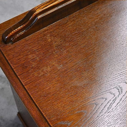 Vintage Frisiertisch CONTINUE von Matsunaga Kobo für IDC Otsuka Möbel, Eiche, Spiegel, gebraucht