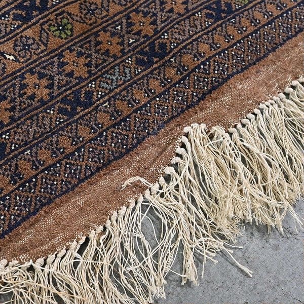 Vintage Teppich Pakistan Medaillonmuster von Handgeknüpft 377x255cm