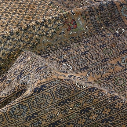 Vintage Teppich Pakistan Medaillonmuster von Handgeknüpft 377x255cm