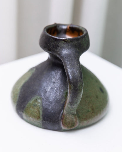 Vintage Keramikvase Fat Lava von Luise Duncker Studio Mid Century Design 1970er