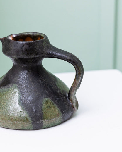 Vintage Keramikvase Fat Lava von Luise Duncker Studio Mid Century Design 1970er