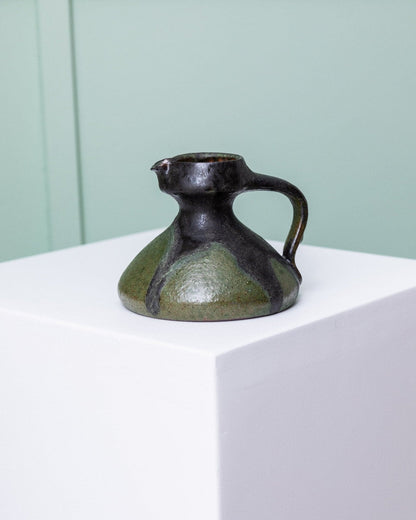 Vintage Keramikvase Fat Lava von Luise Duncker Studio Mid Century Design 1970er