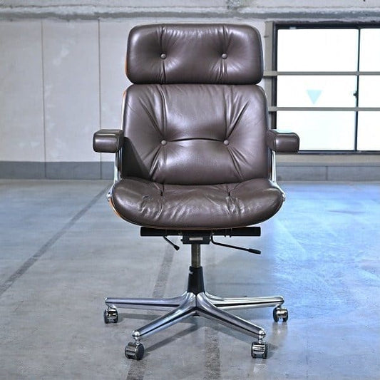 Vintage Bürostuhl von Giroflex Rosewood Mid-Century