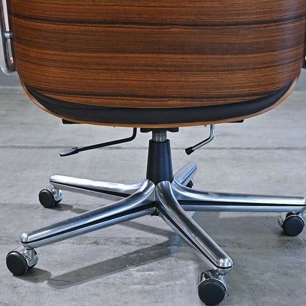 Vintage Bürostuhl von Giroflex Rosewood Mid-Century