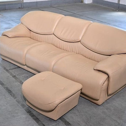 Vintage Sofa ZT35/ZS90 von Karimoku mit Ottoman