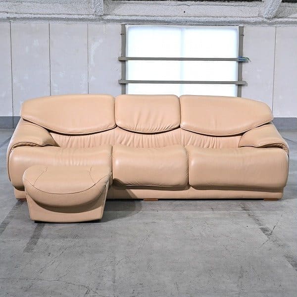 Vintage Sofa ZT35/ZS90 von Karimoku mit Ottoman