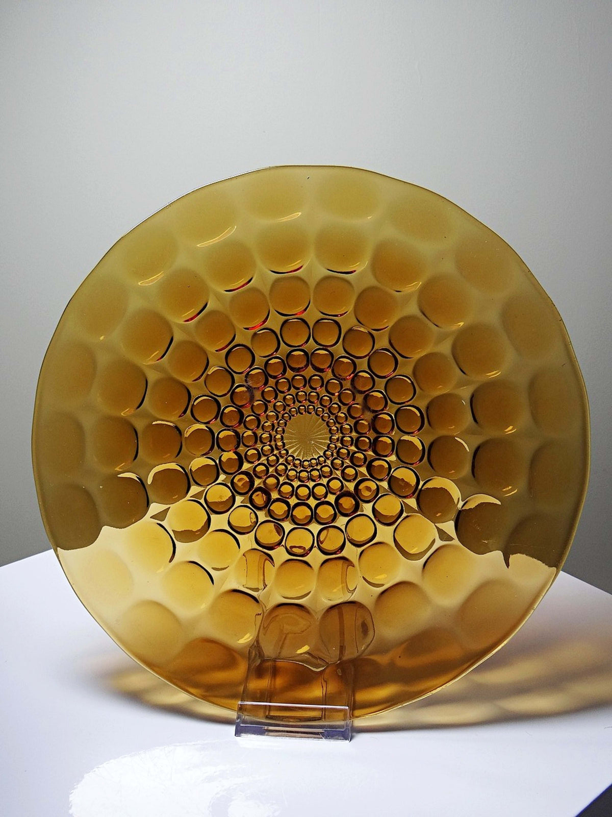 Vintage Platte "Billes" von René Lalique, Art Déco