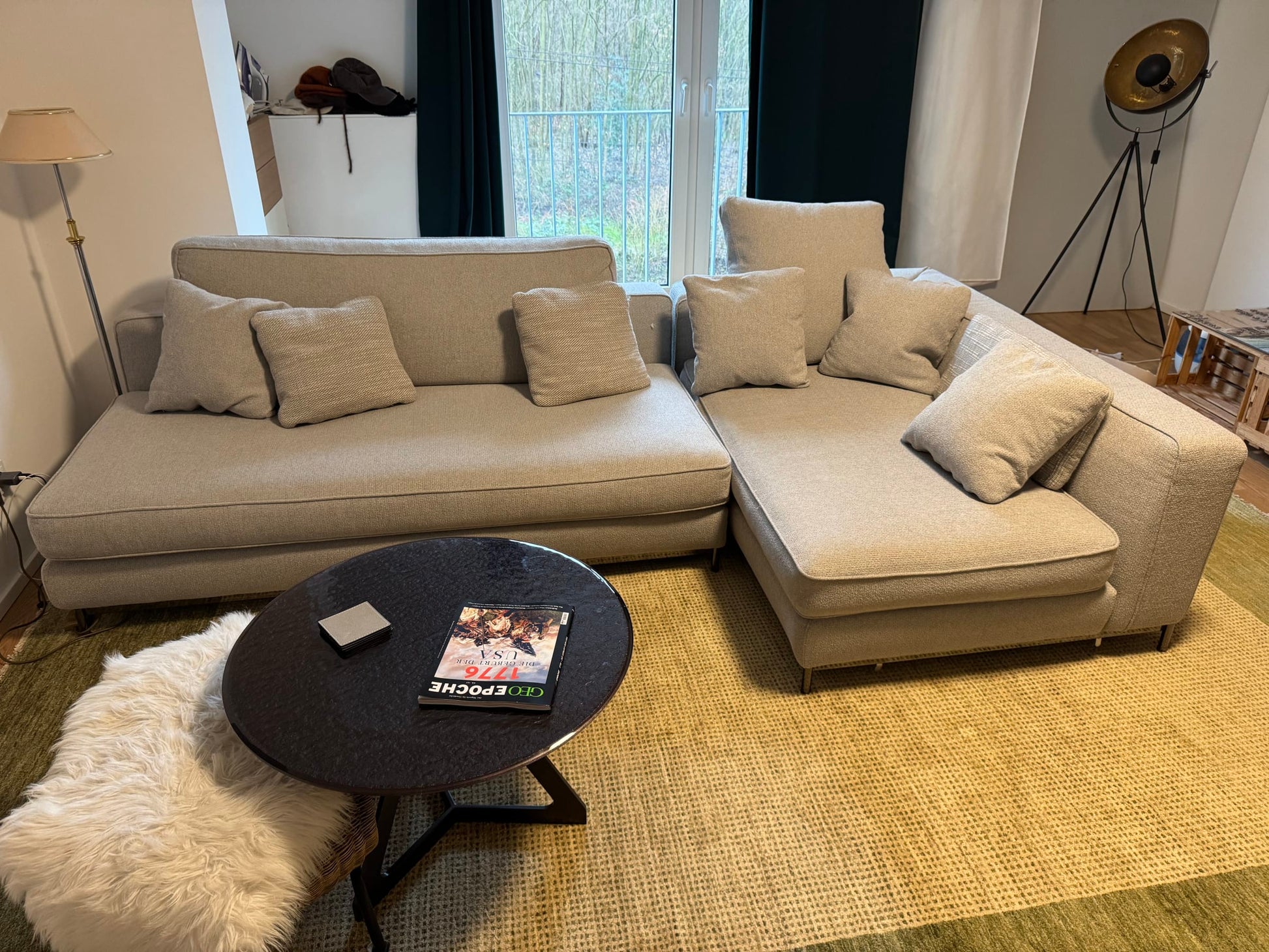 Vintage Modulsofa Albers von Minotti mit Kissenset