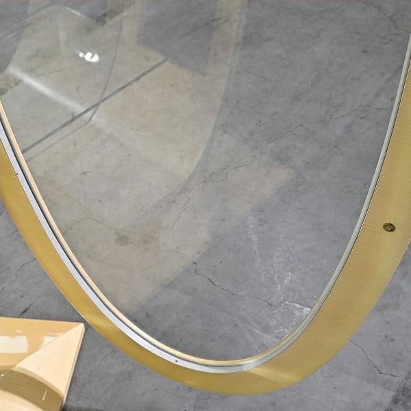 Vintage Vitrine von Matsuso mit Beleuchtung und Birds Eye Maple