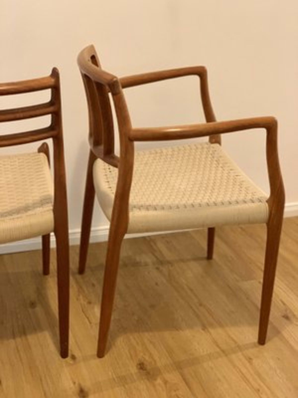 Vintage Set von 2 Stuhl Modell 66 und 78 von Niels O. Møller für J.L. Møllers Møbelfabrik
