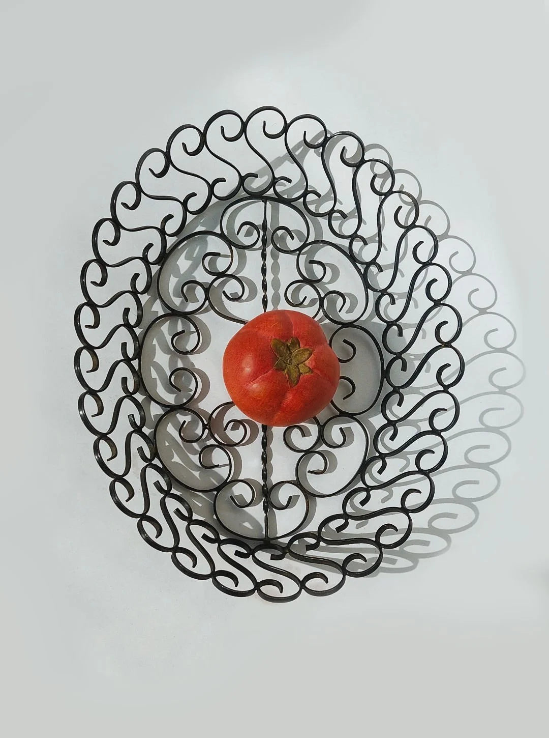 Vintage Eisenkorb 50er