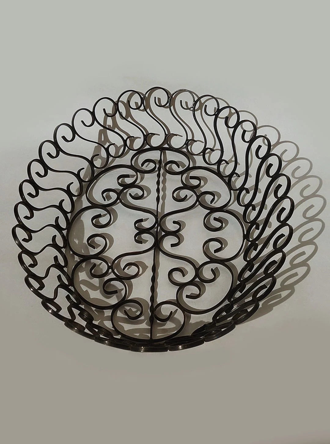 Vintage Eisenkorb 50er