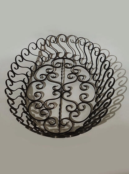 Vintage Eisenkorb 50er