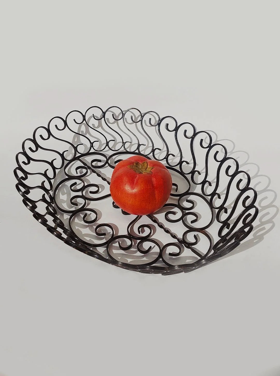 Vintage Eisenkorb 50er