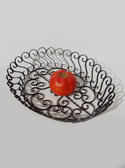 Vintage Eisenkorb 50er