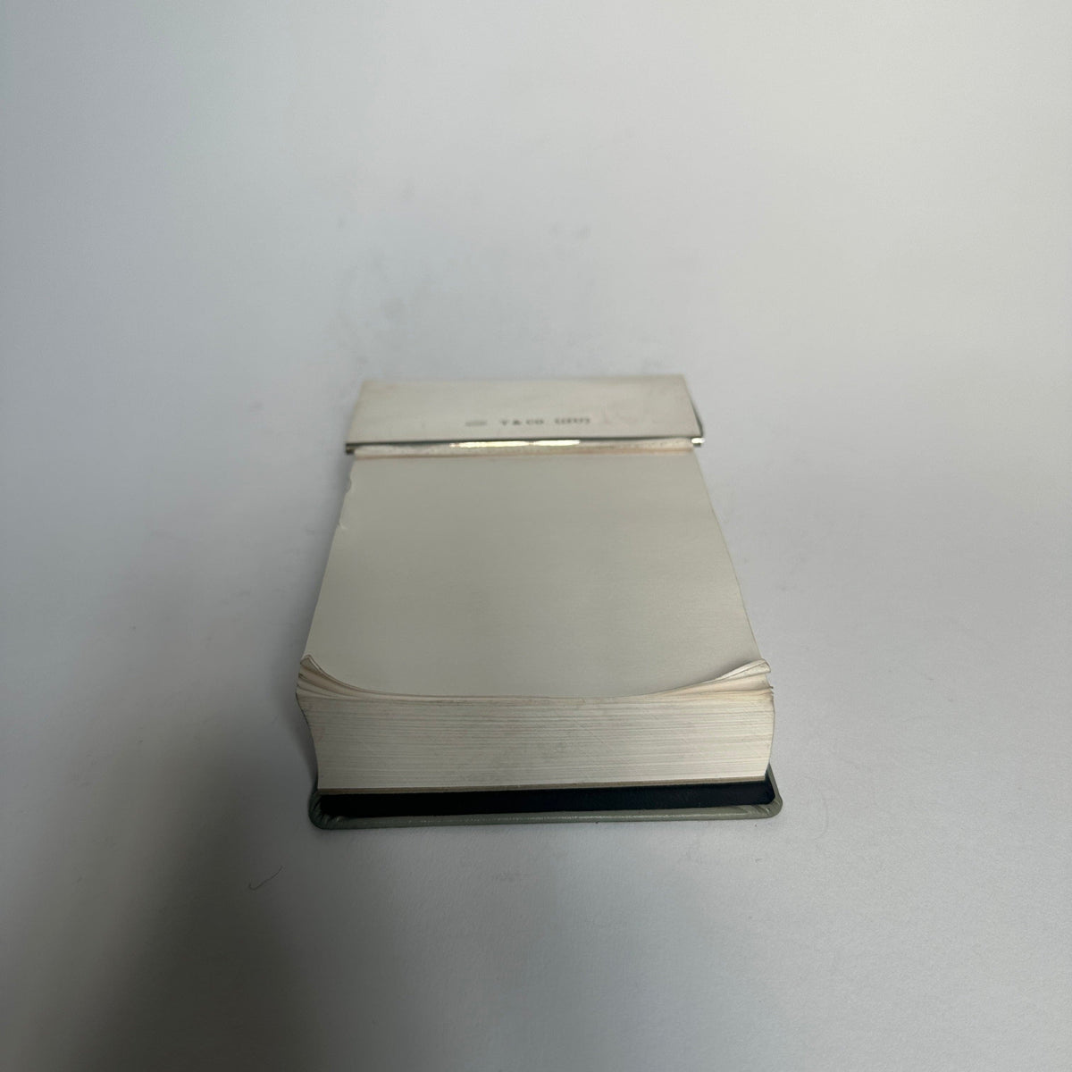 Vintage Notizblock 1837 Collection von Tiffany+Co. Silber