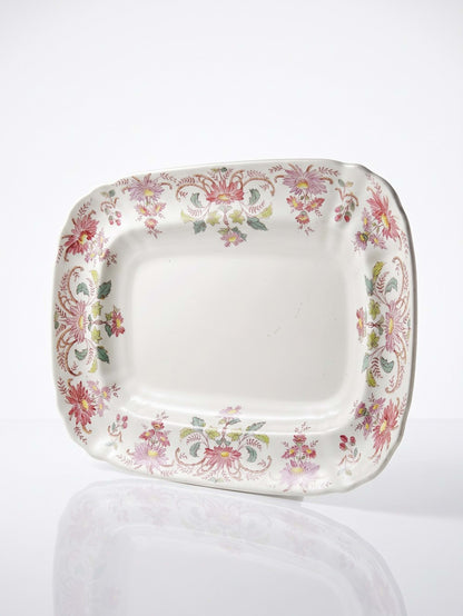 Vintage Servierplatte "Pâquerettes" von Longchamp, Art Nouveau