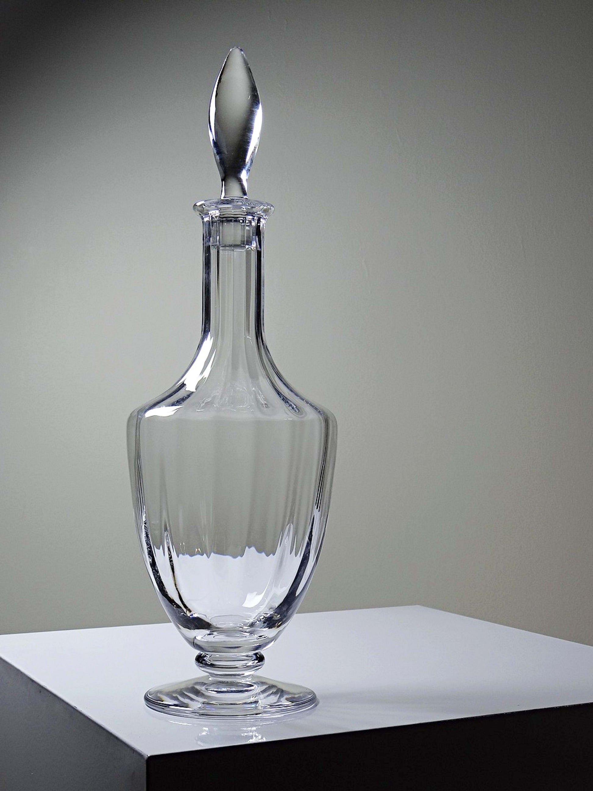Vintage Kristallkaraffe von Cristal de Sèvres