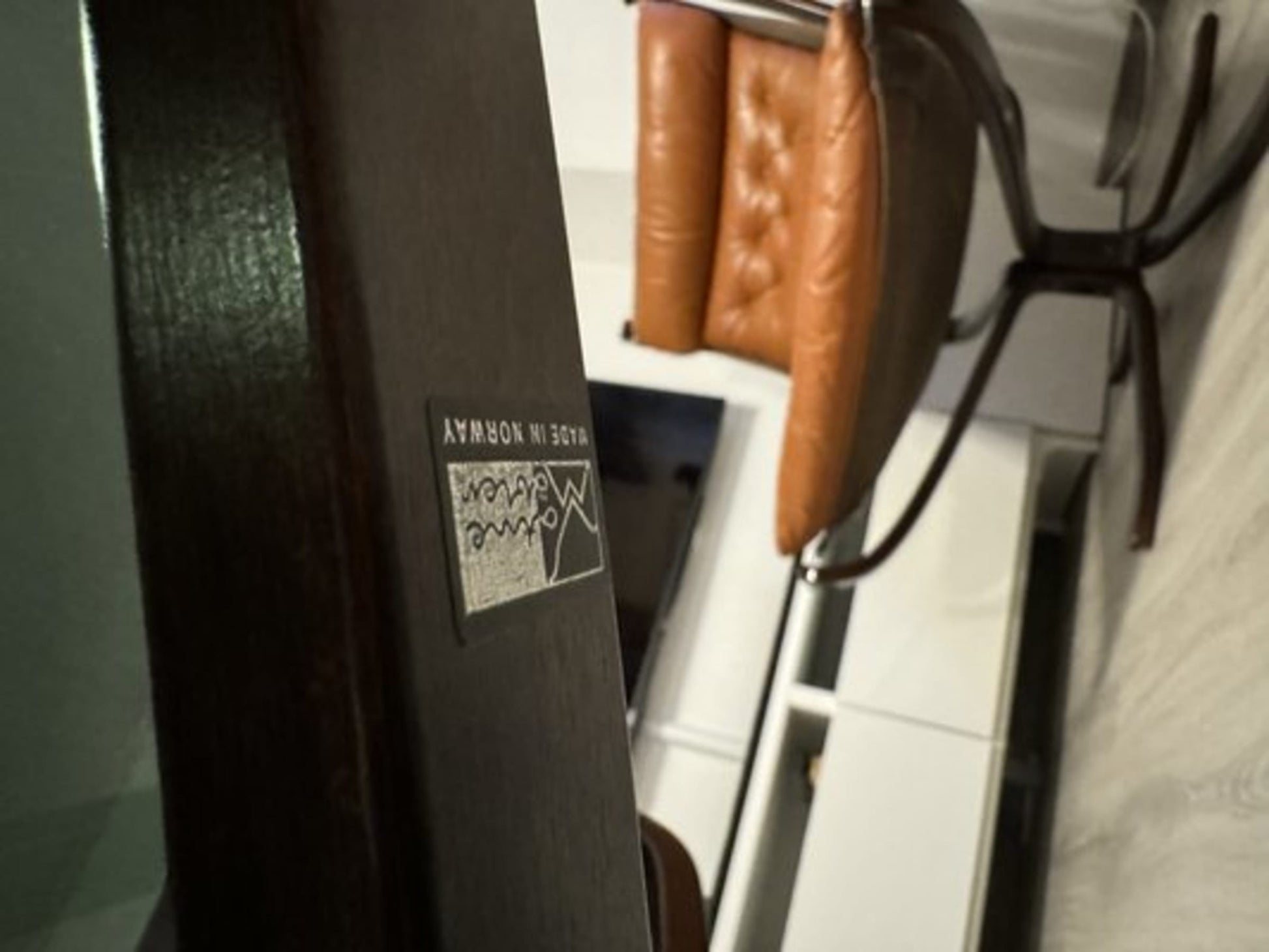 Vintage Set von 2 Falcon Sessel von Sigurd Ressell für Vatne Møbler, cognacbraun