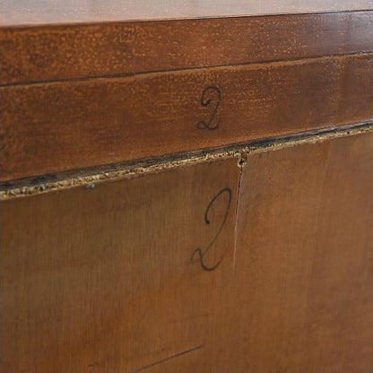 Vintage Kommode Halbmond von unbekannt für Italienisches Design, Mahagoni, Art Nouveau Stil