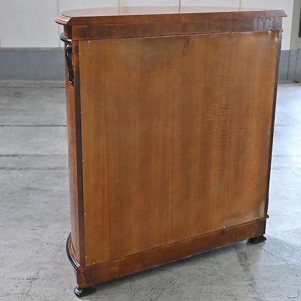 Vintage Kommode Halbmond von unbekannt für Italienisches Design, Mahagoni, Art Nouveau Stil