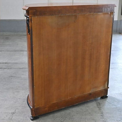Vintage Kommode Halbmond von unbekannt für Italienisches Design, Mahagoni, Art Nouveau Stil