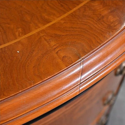 Vintage Kommode Halbmond von unbekannt für Italienisches Design, Mahagoni, Art Nouveau Stil