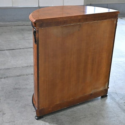 Vintage Kommode Halbmond von unbekannt für Italienisches Design, Mahagoni, Art Nouveau Stil