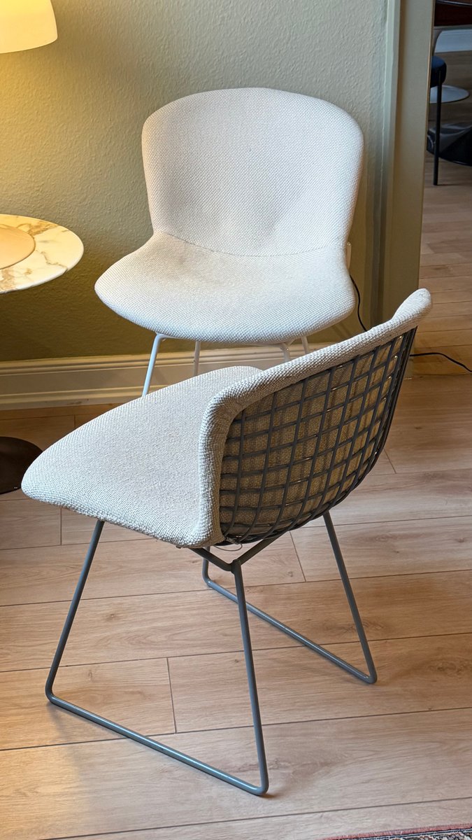 Set von 2 Stühle "420" von Harry Bertoia für Knoll