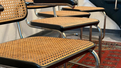Set von 3 Freischwinger S64 von Marcel Breuer für Thonet, Special Edition 1999