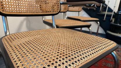 Set von 3 Freischwinger S64 von Marcel Breuer für Thonet, Special Edition 1999