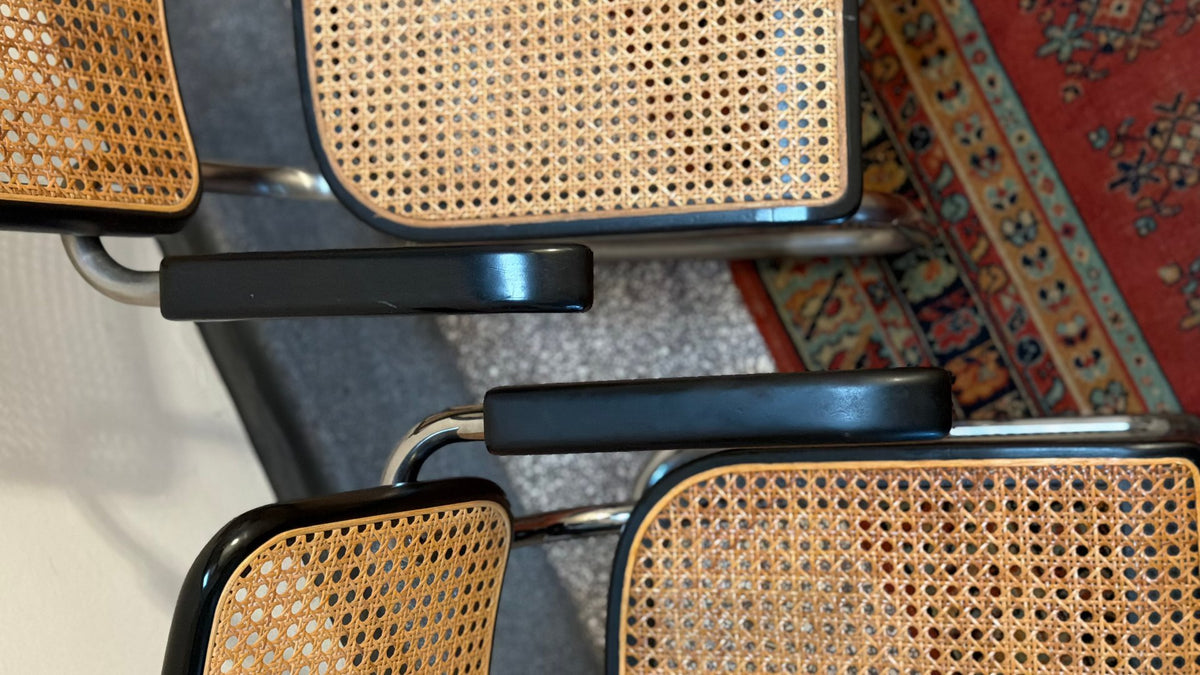 Set von 3 Freischwinger S64 von Marcel Breuer für Thonet, Special Edition 1999