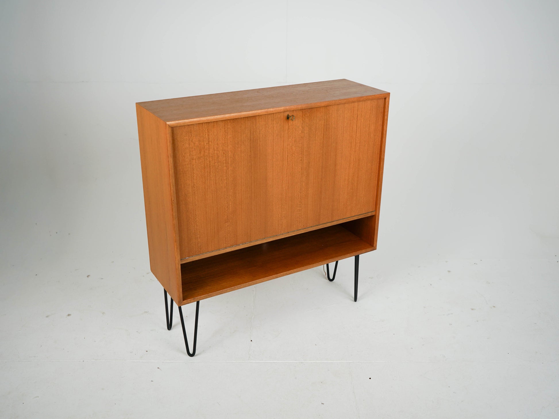 Vintage Teak Barschrank Mid Century