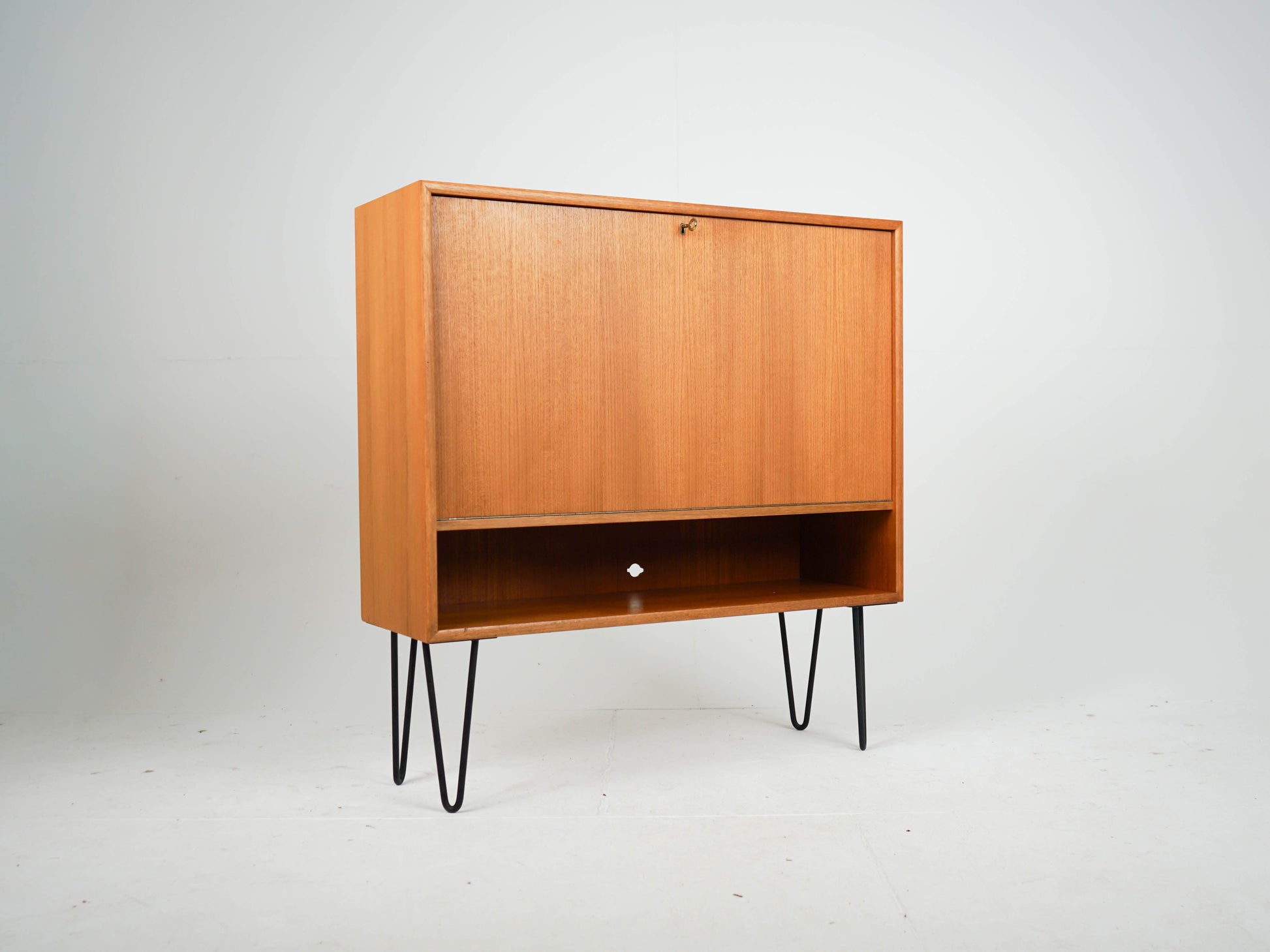 Vintage Teak Barschrank Mid Century