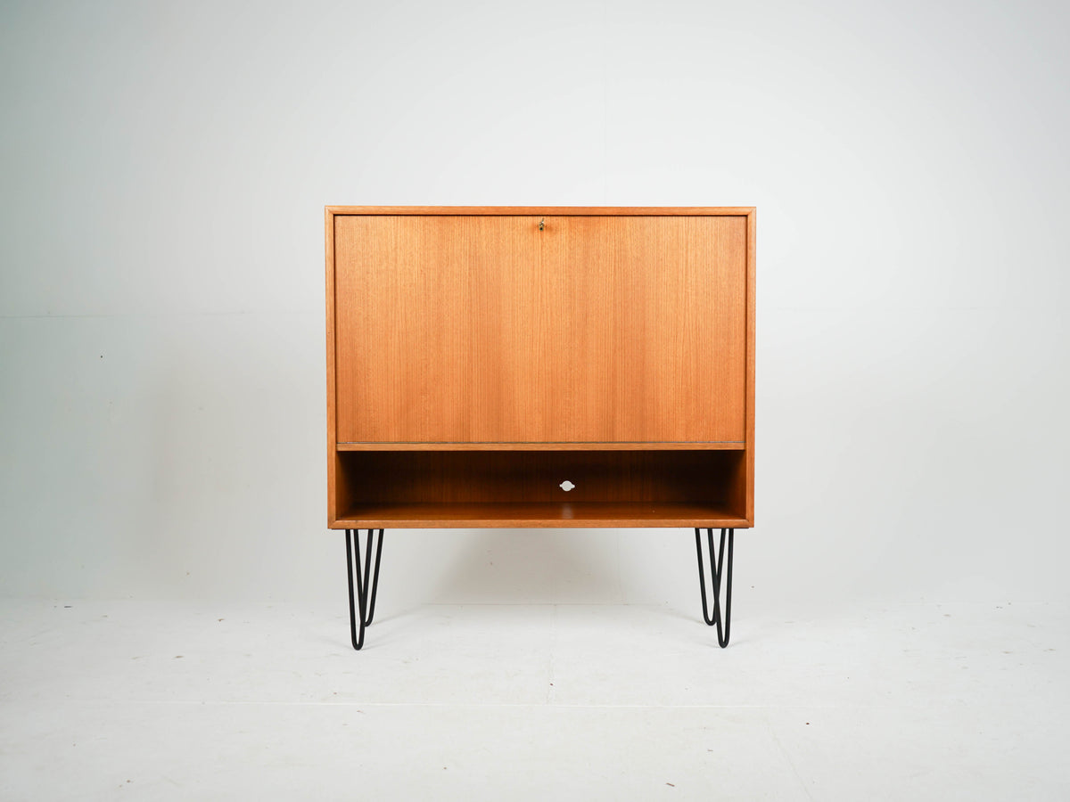 Vintage Teak Barschrank Mid Century