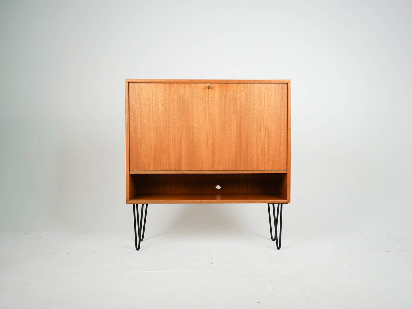 Vintage Teak Barschrank Mid Century