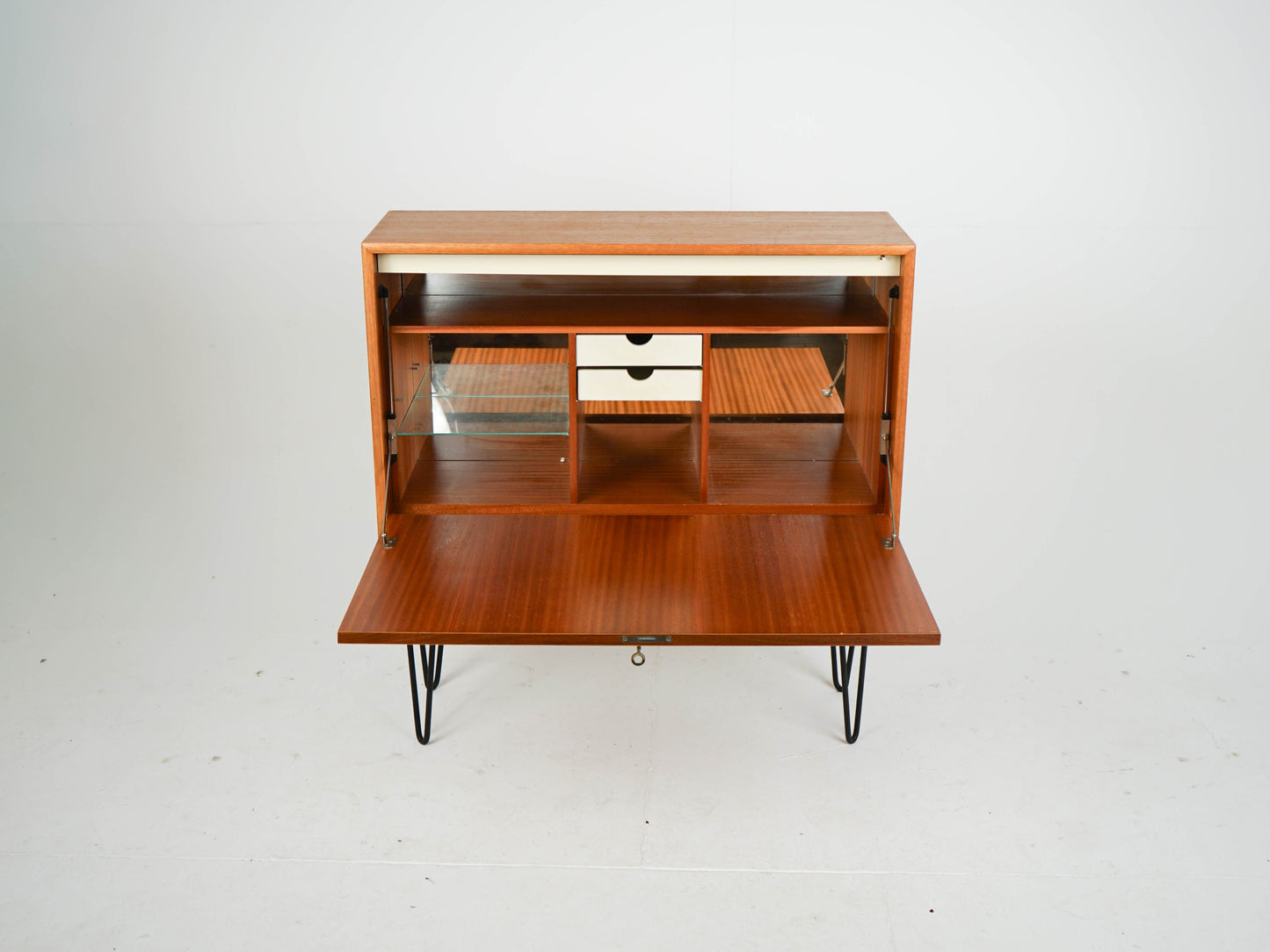 Vintage Teak Barschrank Mid Century