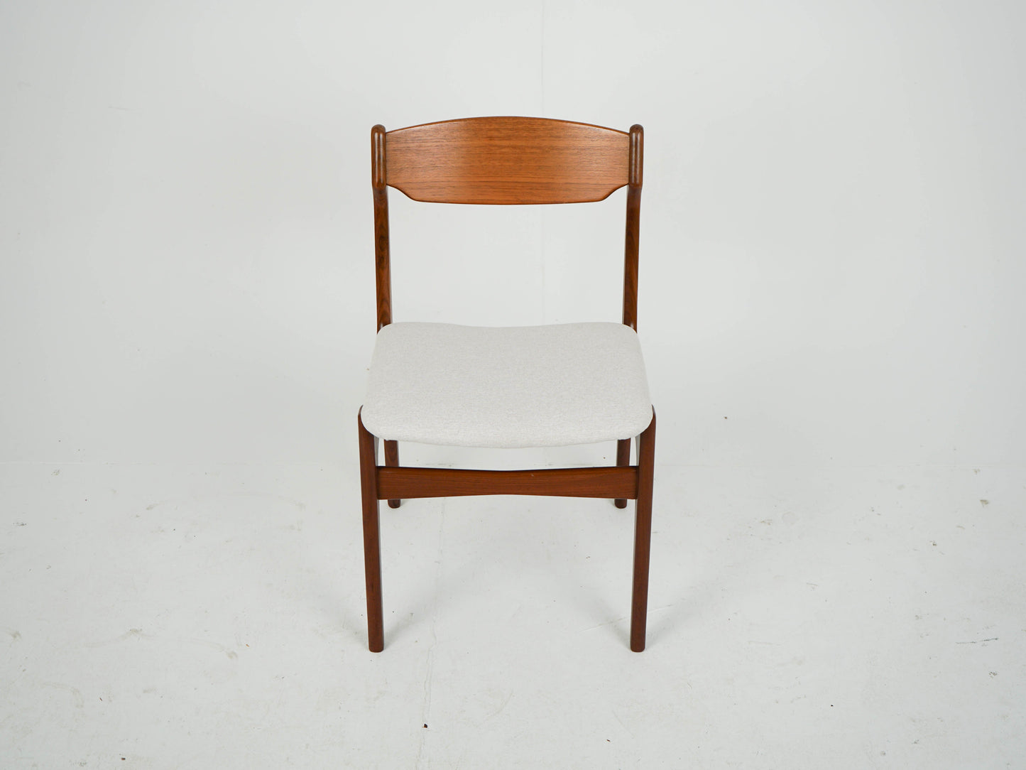 Set von 6 Vintage Teak Esszimmerstuhl von Erik Buch