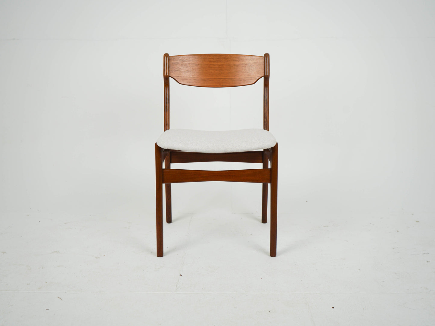 Set von 6 Vintage Teak Esszimmerstuhl von Erik Buch