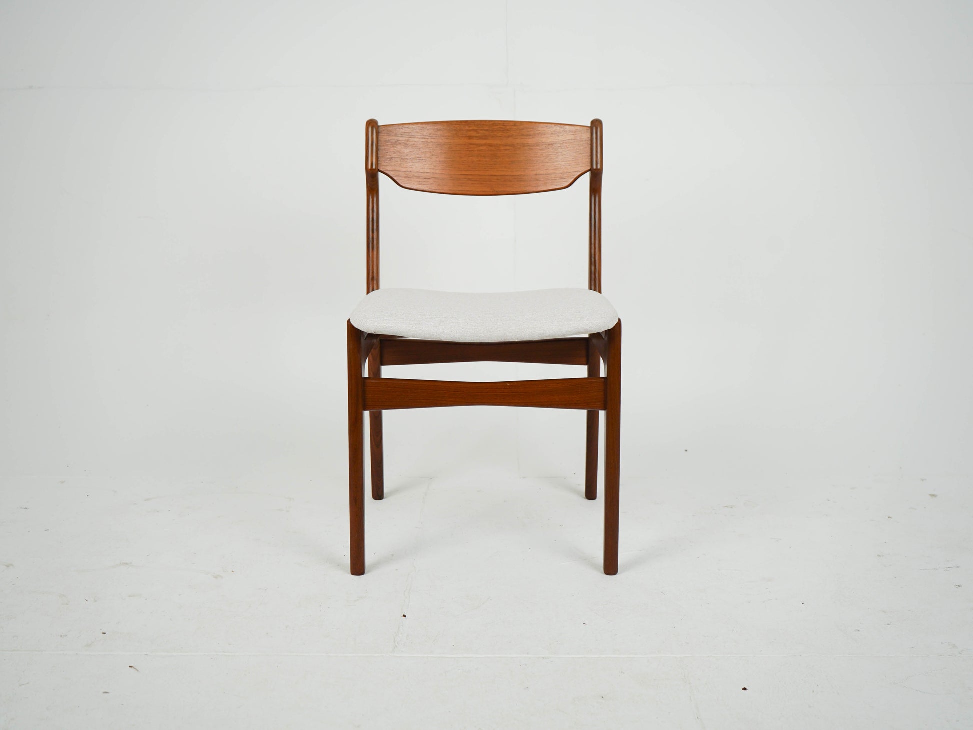 Set von 6 Vintage Teak Esszimmerstuhl von Erik Buch