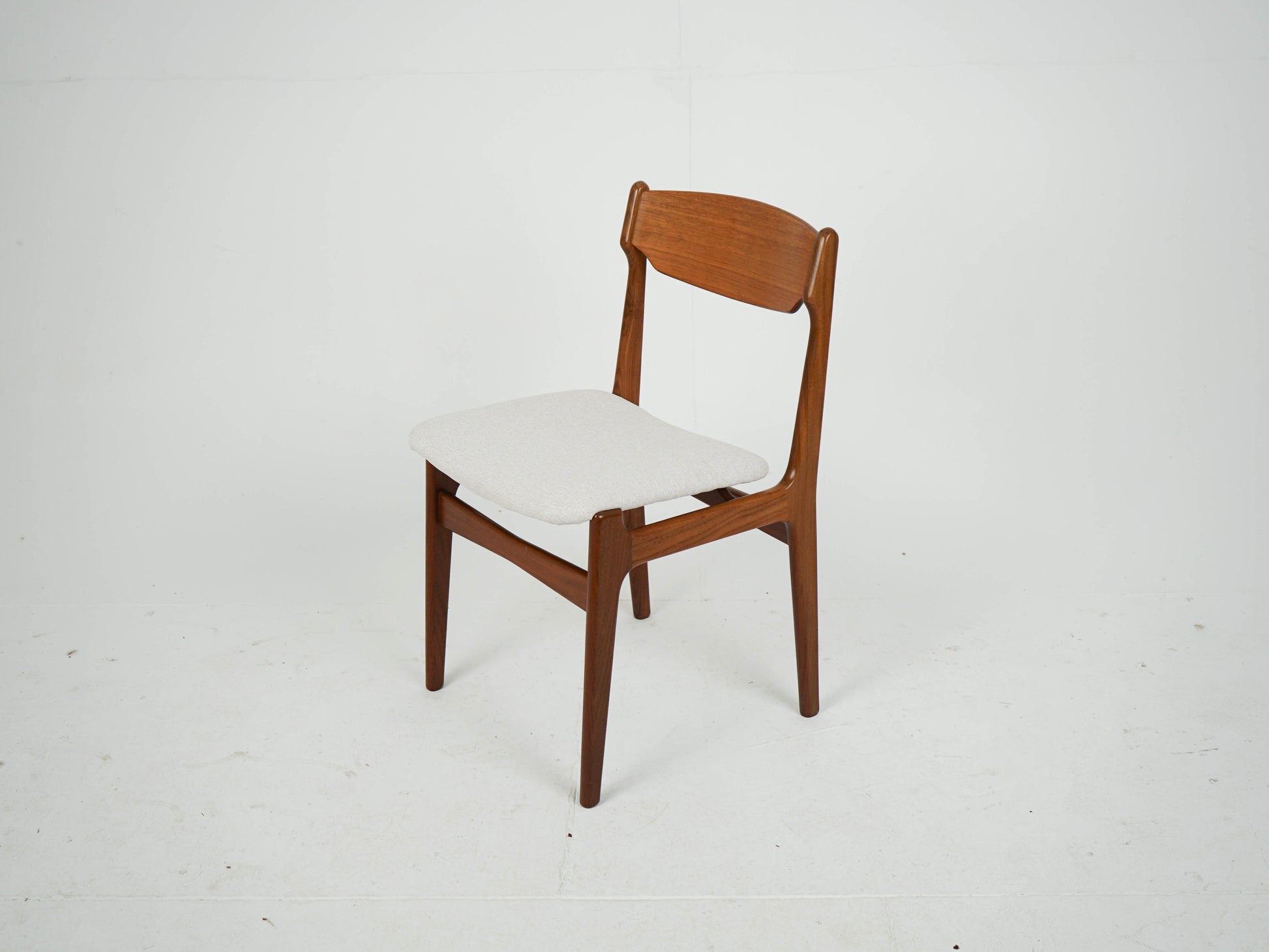 Set von 6 Vintage Teak Esszimmerstuhl von Erik Buch