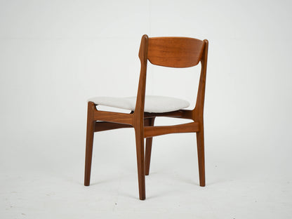 Set von 6 Vintage Teak Esszimmerstuhl von Erik Buch