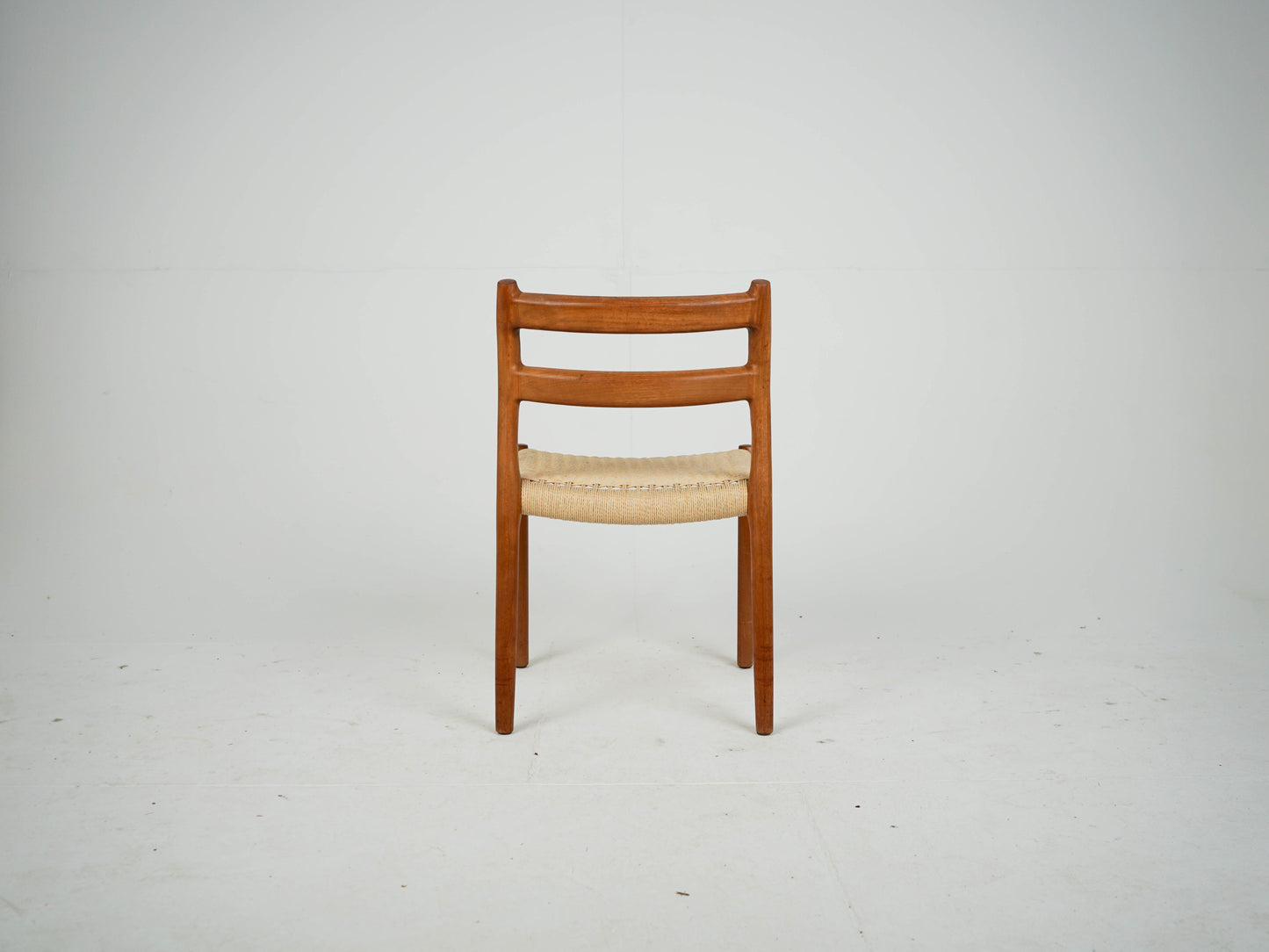 Set von 4 Vintage Teak Stuhl "Modell 84" von Niels Otto Møller für JL Møller Møbelfabrik