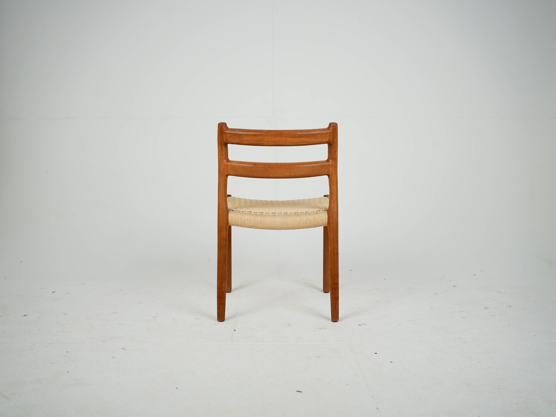 Set von 4 Vintage Teak Stuhl "Modell 84" von Niels Otto Møller für JL Møller Møbelfabrik