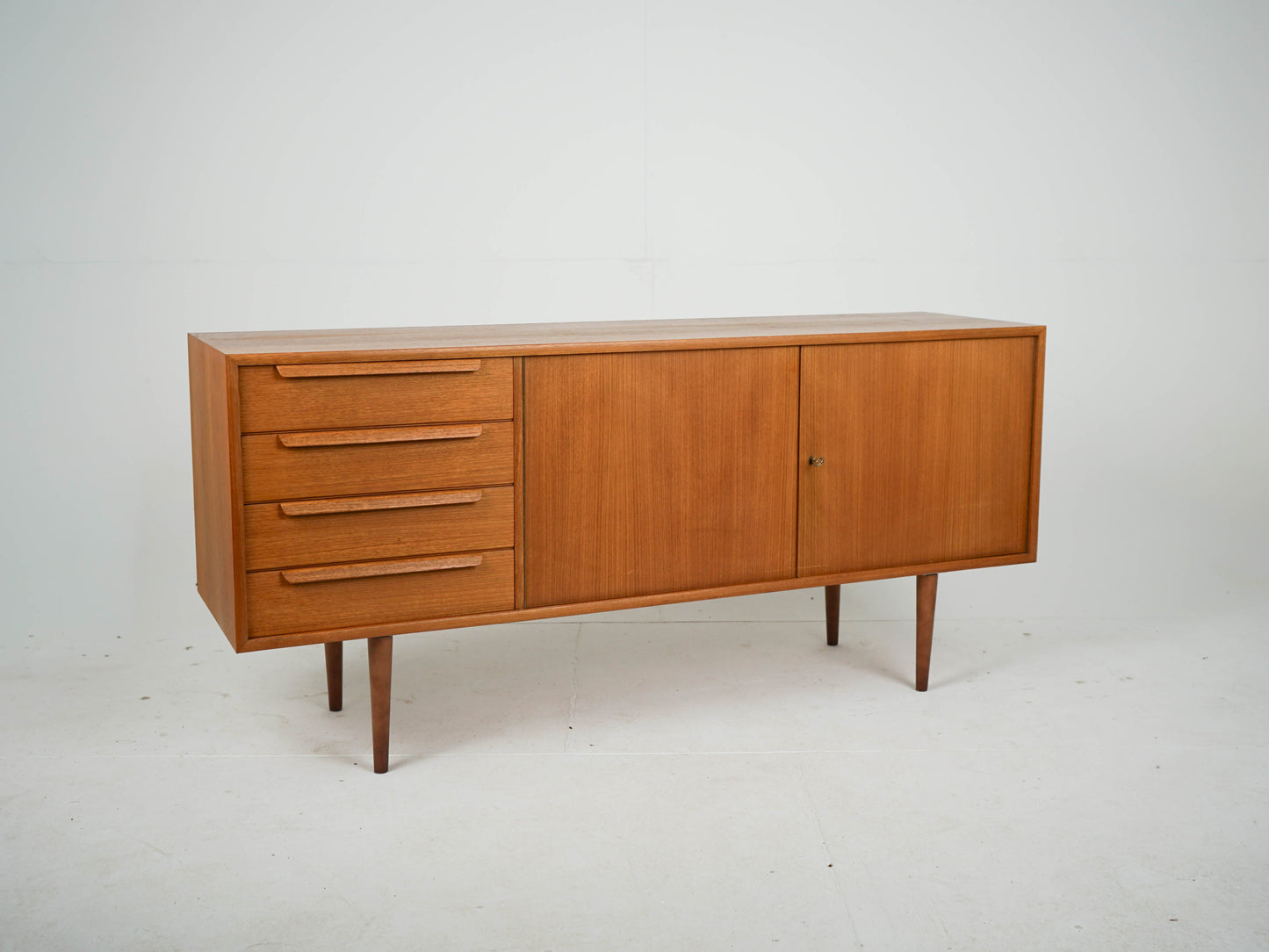 Vintage Teak Sideboard Mid Century